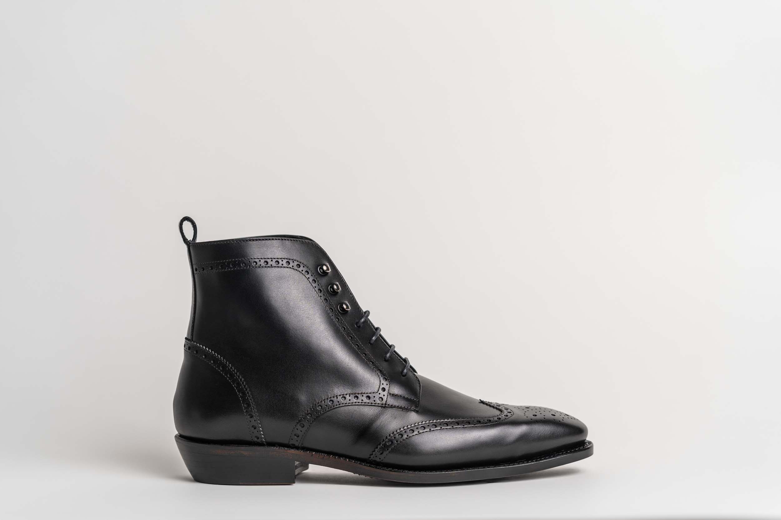 Derby Ankle Boots (Black)